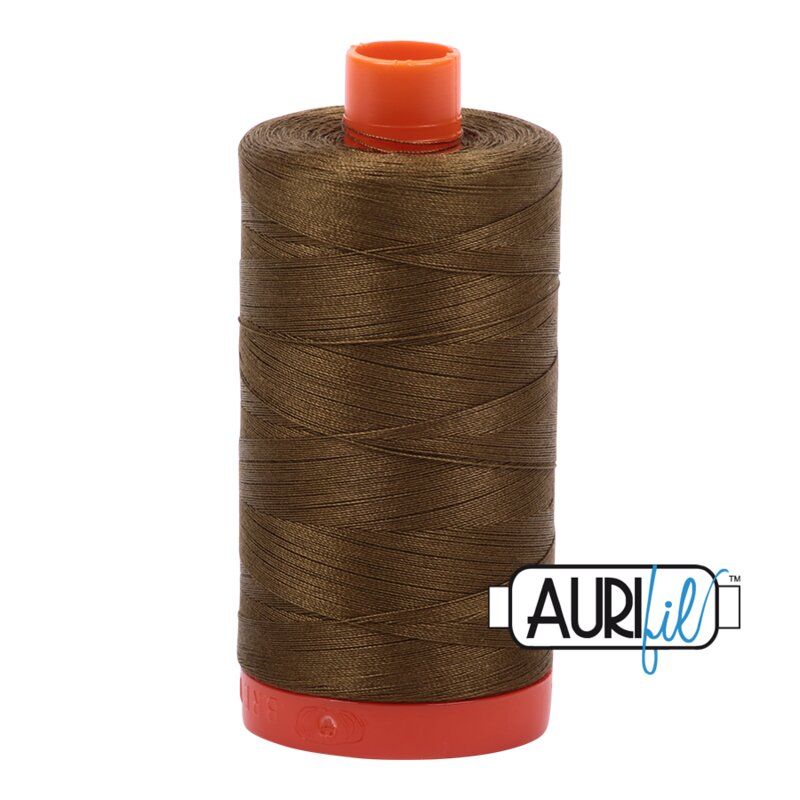 Aurifil 50 Dark Olive Thread 4173
