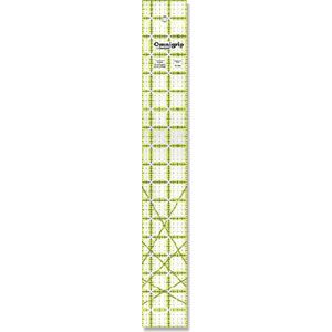 Omnigrip 2.5" x 18" Non Slip Patchwork Ruler Omnigrip 2.5" x 18" Non Slip Patchwork Ruler