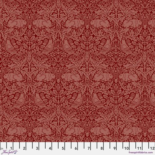 The Oxford Holiday Collection Fabric: Small Brer Rabbit, Thorned Rose