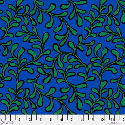 Kaffe Fassett Fabric Twig Blue (per 1/4 metre)