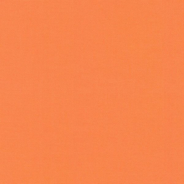 Kona Mango Cotton Solid Patchwork Fabric: (per 1/4 metre)