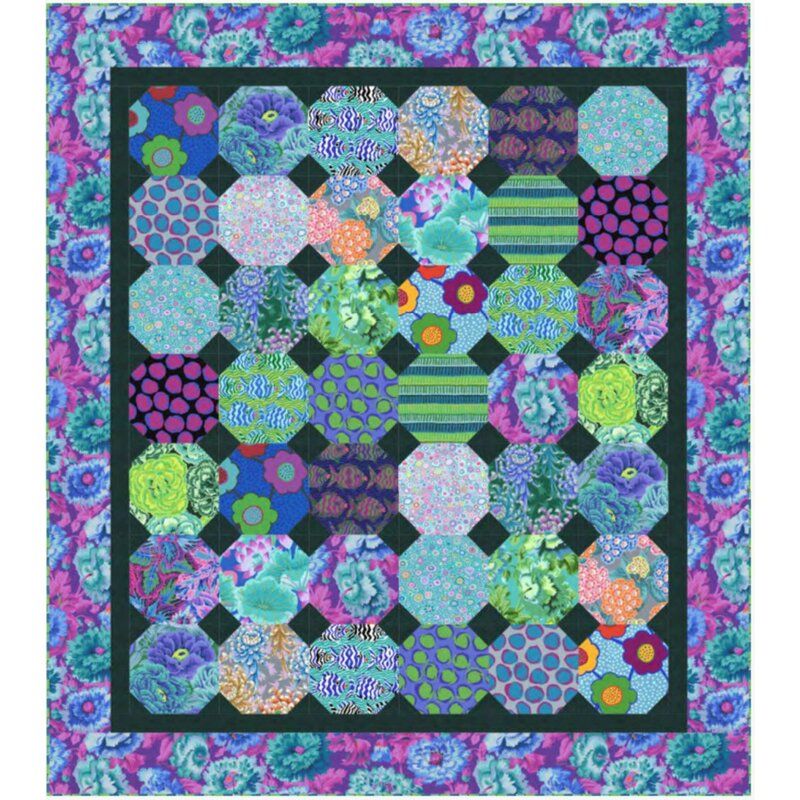 Kaffe Fassett Dotty Quilt - Cool