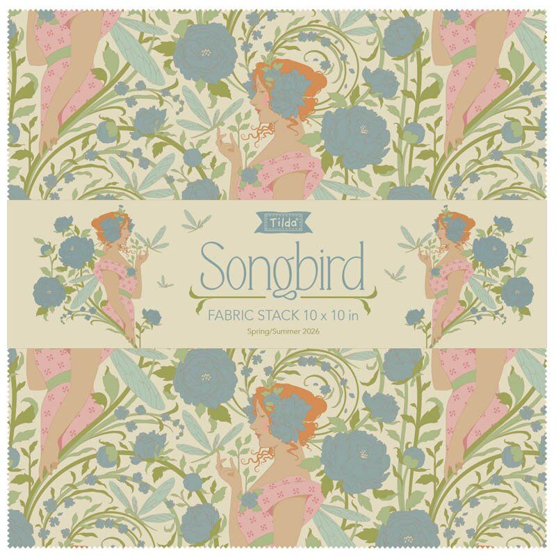 Tilda Songbird 10" Patchwork Palette