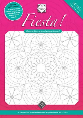 Fiesta  Squared Up Pattern by Angela Attwood