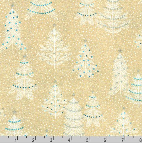 Peaceful fabric: Trees, Natural