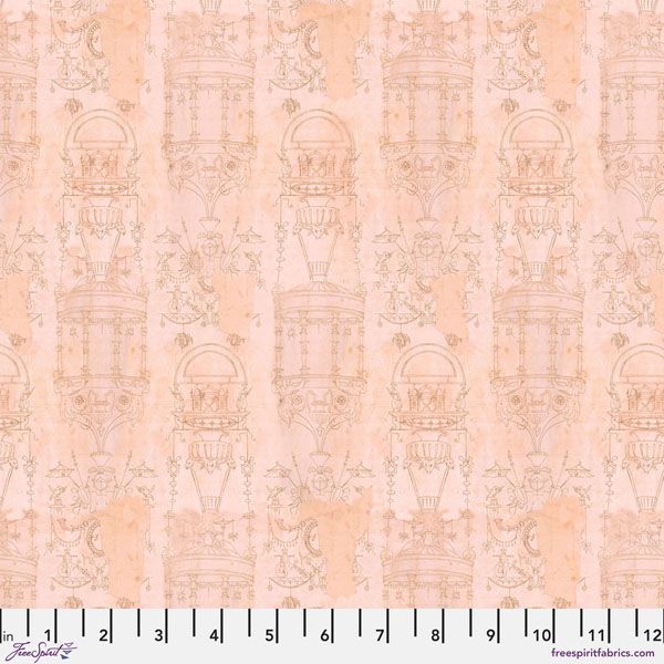 Eclectic Elements Palette fabrics, Pink Toile Eclectic Elements Palette fabrics, Pink Toile