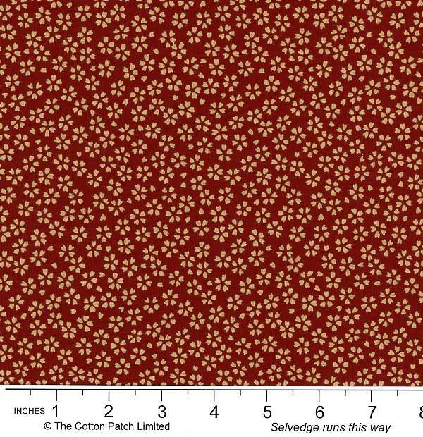 Sevenberry Classics fabric: Blossom, Brown