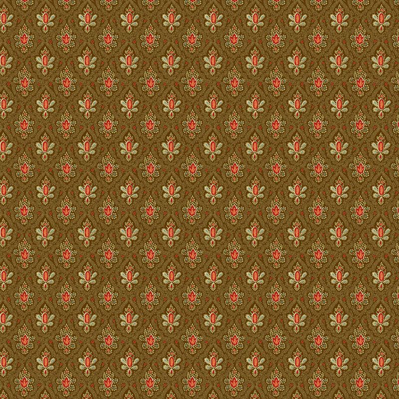 Autumn Woods fabric: Cornucopia, Brown