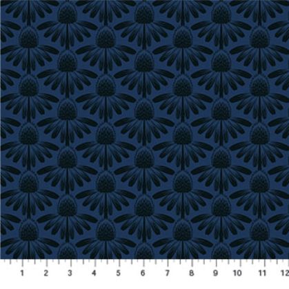 Indelible fabric: Echinacea, Lush Purple