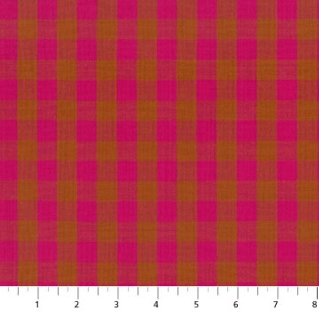 Garden Variety fabric: Woven Small Plaid, Lush