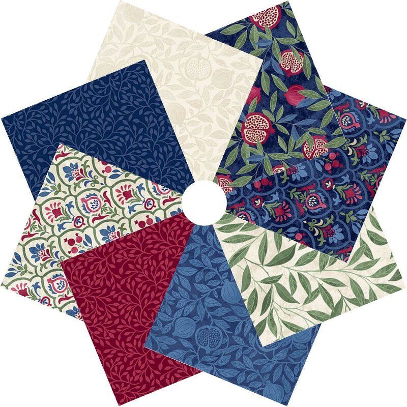 Pomegranate Fat Quarter Bundle Pomegranate Fat Quarter Bundle