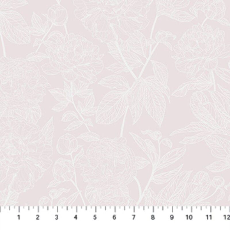 Indelible Soft fabric: Peony Brown, Vintage