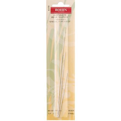 Bohin Needles for Doll Making 3.5", 5" and 7"