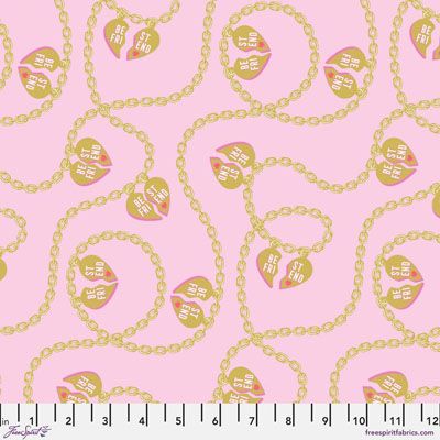 Tula Pink Besties Fabric: Lil Charmer Blossom (per 1/4 metre) Tula Pink Besties Fabric: Lil Charmer Blossom (per 1/4 metre)