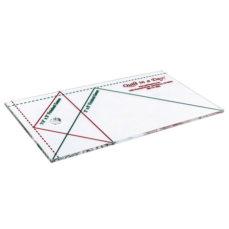 Small Flying Geese Ruler 3-1/2" x 6-1/2"