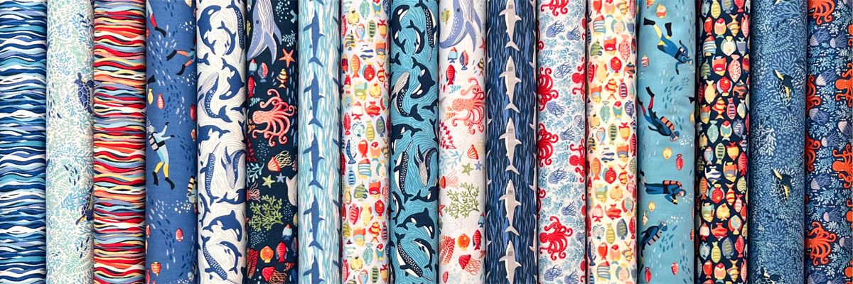 Deep Blue Sea Fabrics