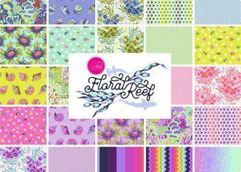 Floral Reef fabrics by Tula Pink