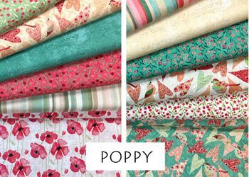 Poppy fabrics from Stof fabrics