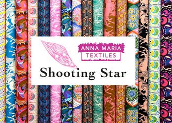 Shooting Star fabrics by Anna Maria Textiles