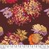 Golden Harvest fabric, Fall Floral, Brown