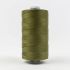 Konfetti Thread: 50wt 3 ply 100% Cotton. 1000m Spool Avocado Green