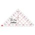 Sew Easy Patchwork 90 Degree Triangle 4 1/2"