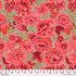 Kaffe Fassett Fabric Floral with Dots, Red