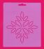 Quilt Stencil  5" Leaf Block