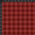 One S1ster Yarn Dyes Fabrics: Itty Bitty Plaid, Red