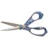 Dressmaking Scissors, Arts & Crafts Woodblock Design