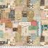 Eclectic Elements Extra Wide Quilt Back Fabric: Ephemera, Palette (per 1/4 metre) Eclectic Elements Extra Wide Quilt Back Fabric: Ephemera, Palette (per 1/4 metre)