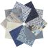 Tim Holtz Eclectic Elements Palette Indigo Fat Quarter Pack