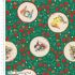 Peter Rabbit Christmas Orchard fabric: Seasonal Fruit