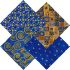 Gustav Klimt fabric: Sapphire Fat Quarter Bundle