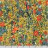 Gustav Klimt fabric: Flower Field, Rose