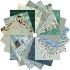 Tim Holtz Eclectic Elements Palette Teal + Blue 10" Patchwork Palette Tim Holtz Eclectic Elements Palette Teal + Blue 10" Patchwork Palette