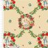 Peter Rabbit Christmas Orchard fabric: Dining Wreath