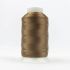 Deco Bob: 80wt 2ply Polyester Thread 2000m Spool Dark Tan