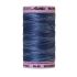 Mettler 50 Variegated Cotton Thread 9812, Evening Blue