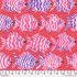Kaffe Fassett Collective Fabric Minnows, Red