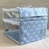 Scubl Storage Box Sky Blue and White