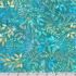 Peaceful fabric: Leaves Teal
