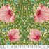 Bedford Park fabric: Pimpernel, Green