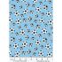 Just for Kids fabric: Footballs on Light Blue