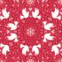 Hygge Glow Fabric: Scandi Dove Red (per 1/4 metre)