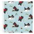 Frosty Paws fabric: Scotty Fun Frosty Paws fabric: Scotty Fun
