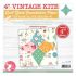 Foundation Piecing Papers: 4 inch Vintage Kite Quilt Block Foundation Piecing Papers: 4 inch Vintage Kite Quilt Block