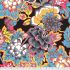 Kaffe Fassett Collective: Cloisonne Contrast (per 1/4 metre)