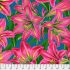 Kaffe Fassett Collective Fabric: Amarylis, Red