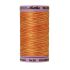 Mettler 50 Variegated Cotton Thread 9831, Orange Ana Mettler 50 Variegated Cotton Thread 9831, Orange Ana
